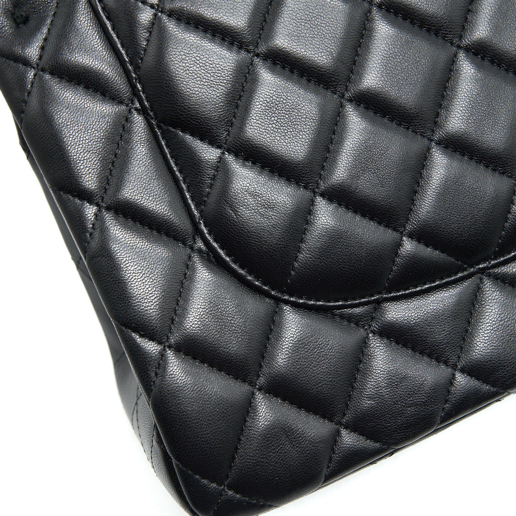 Chanel Jumbo Classic Double Flap Bag Lambskin Black