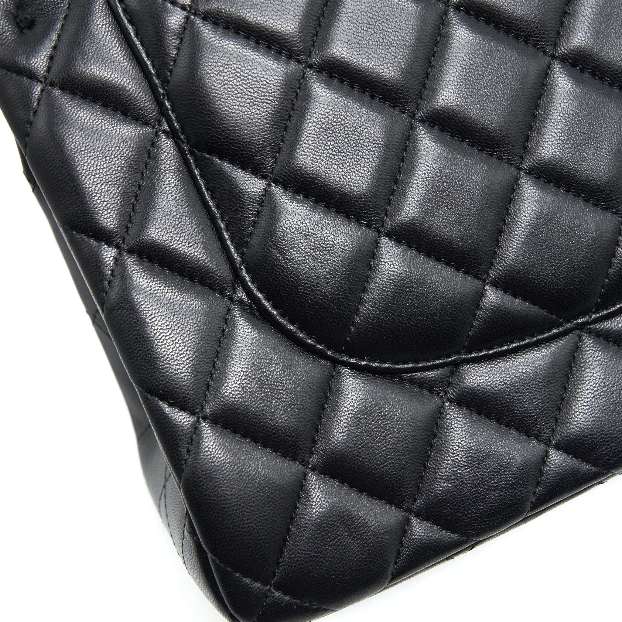 Chanel Jumbo Classic Double Flap Bag Lambskin Black