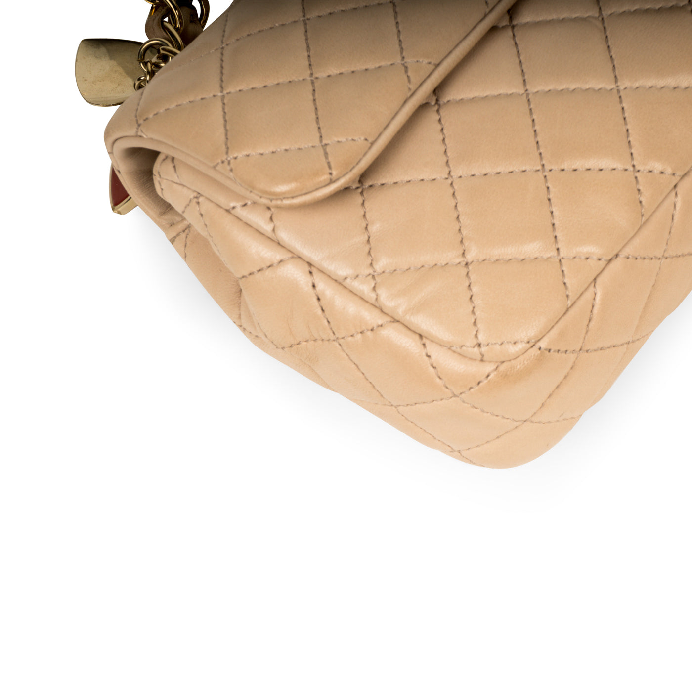 Chanel East/West Valentine Flap Bag