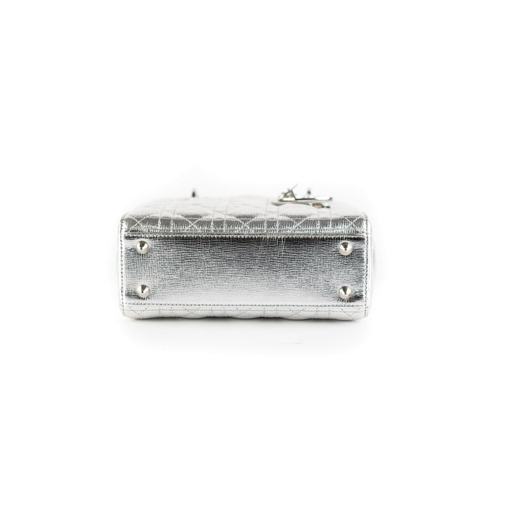 ITEM 10 - Dior My Lady Dior Small Metallic Silver