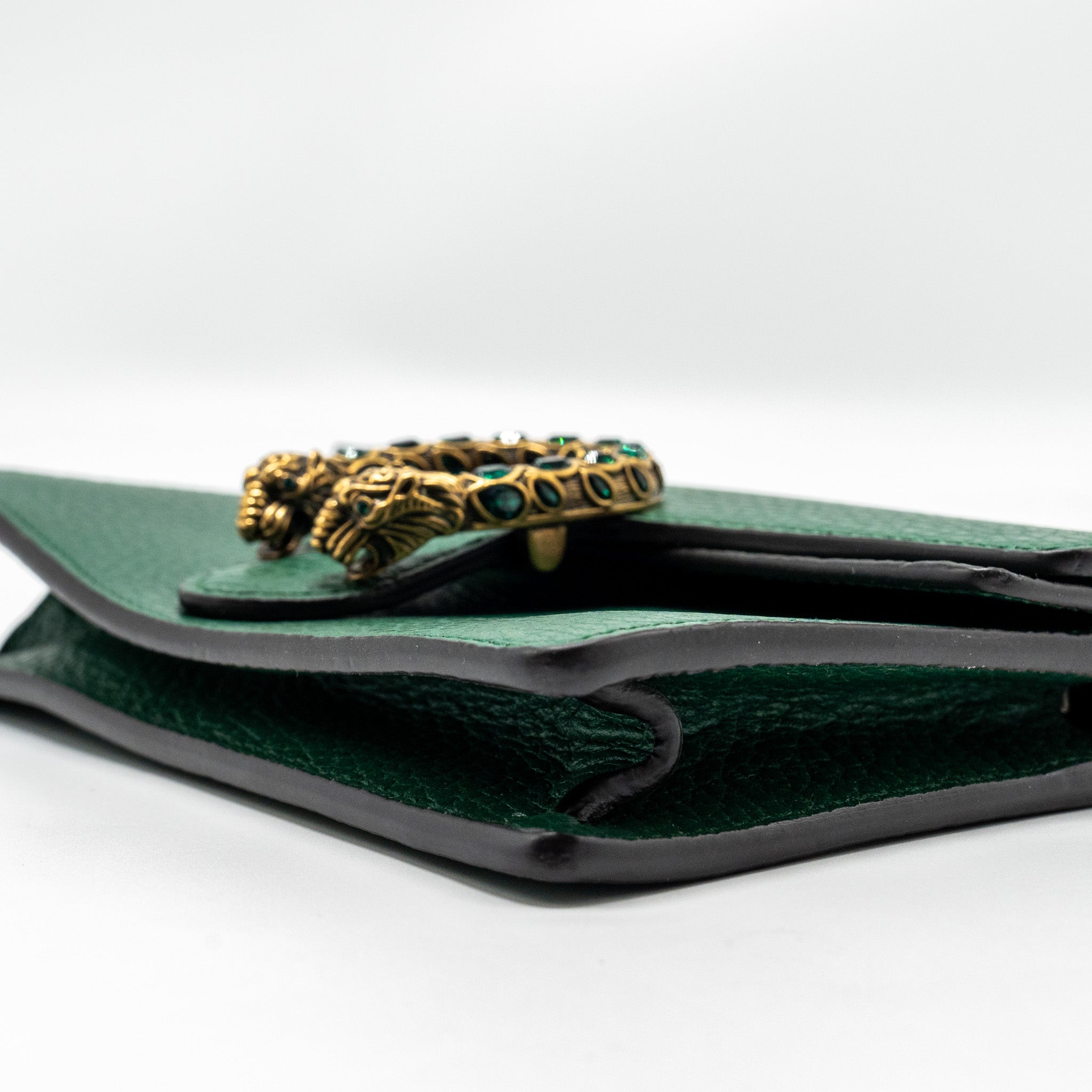 Gucci super mini Dionysus calfskin green