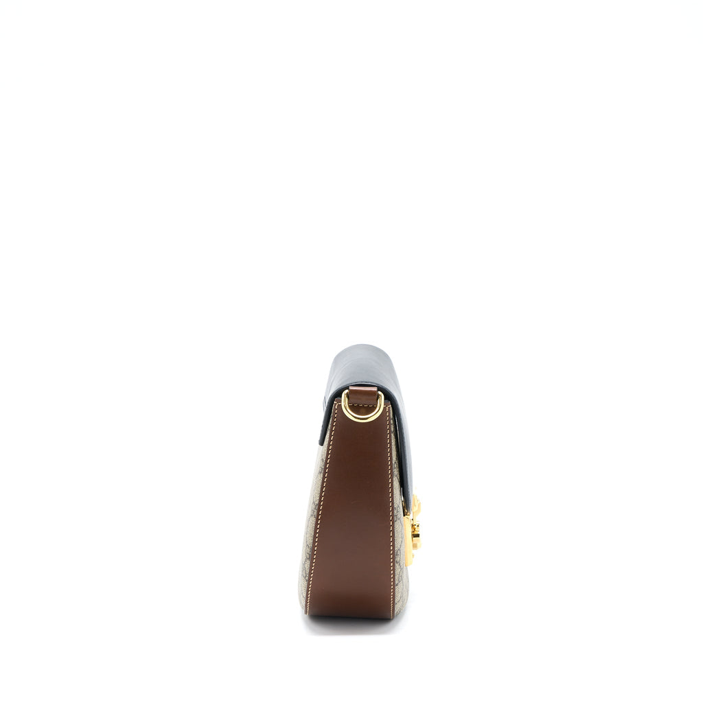 Gucci Web Padlock Crossbody Bag