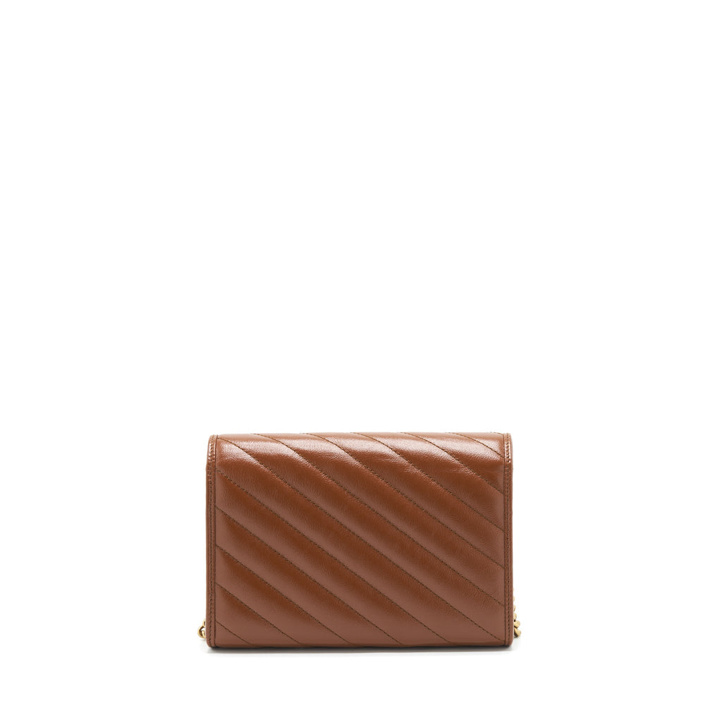 Gucci GG Marmont Matelasse Mini Bag Calfskin Brown