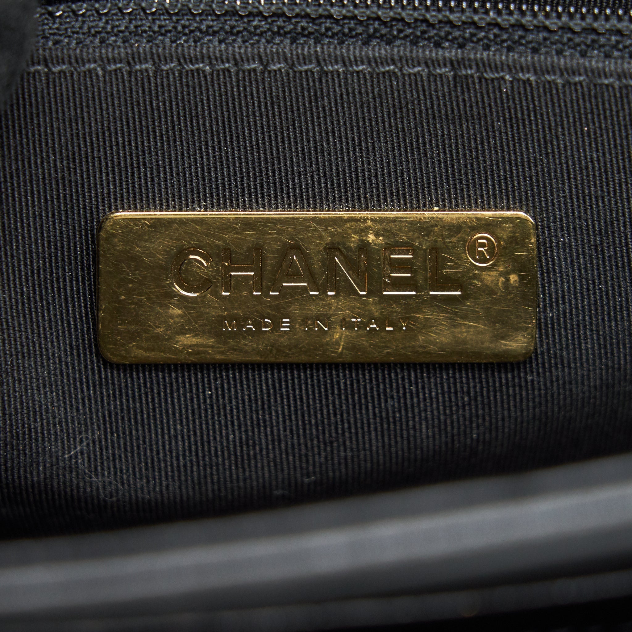 Chanel Quilted Calfskin and Caviar Flap Bag Black