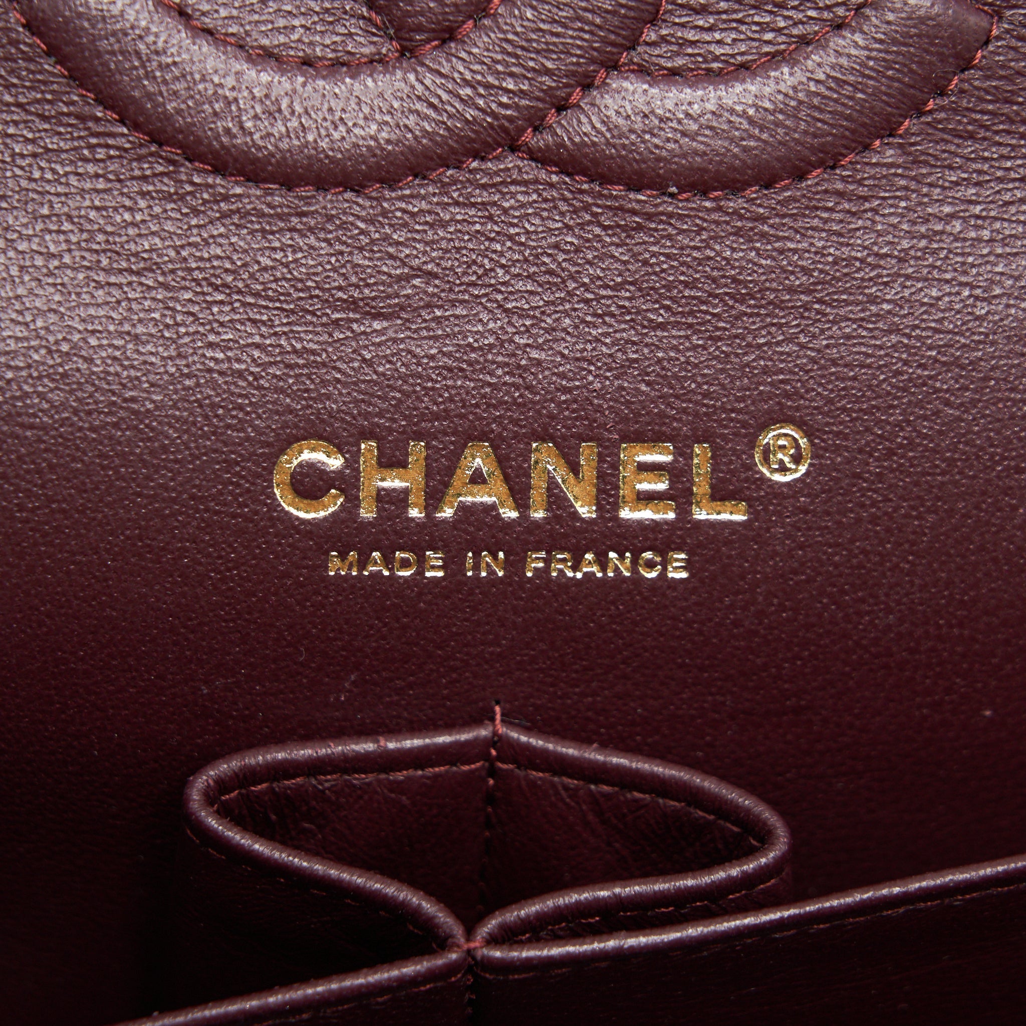 CHANEL MEDIUM CLASSIC DOUBLE FLAP LAMBSKIN BLACK