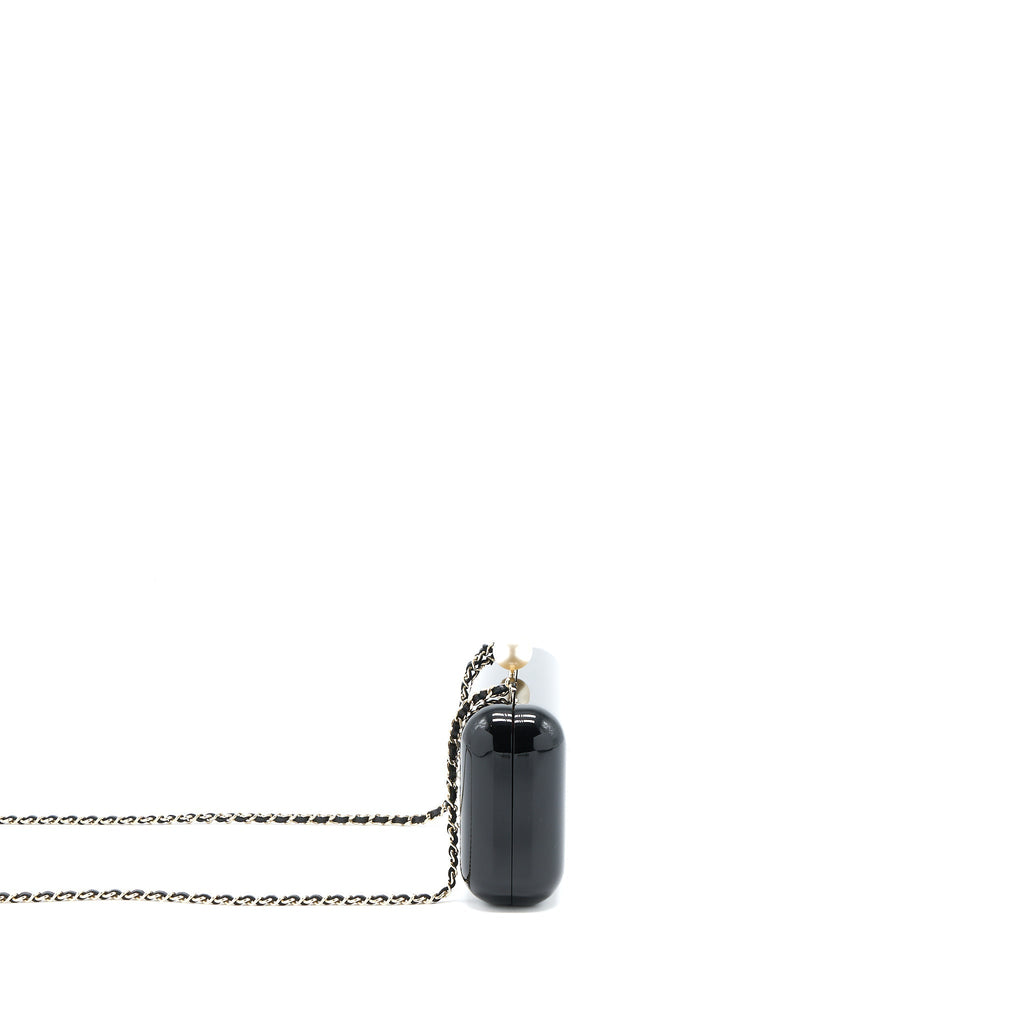 Chanel Votez Coco Evening Clutch with Chain Black L
