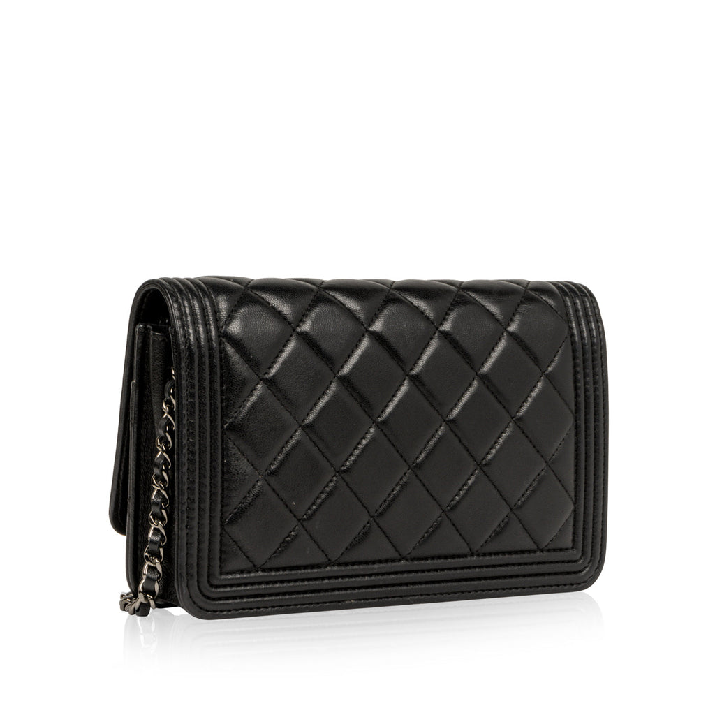 Chanel Boy Wallet on Chain