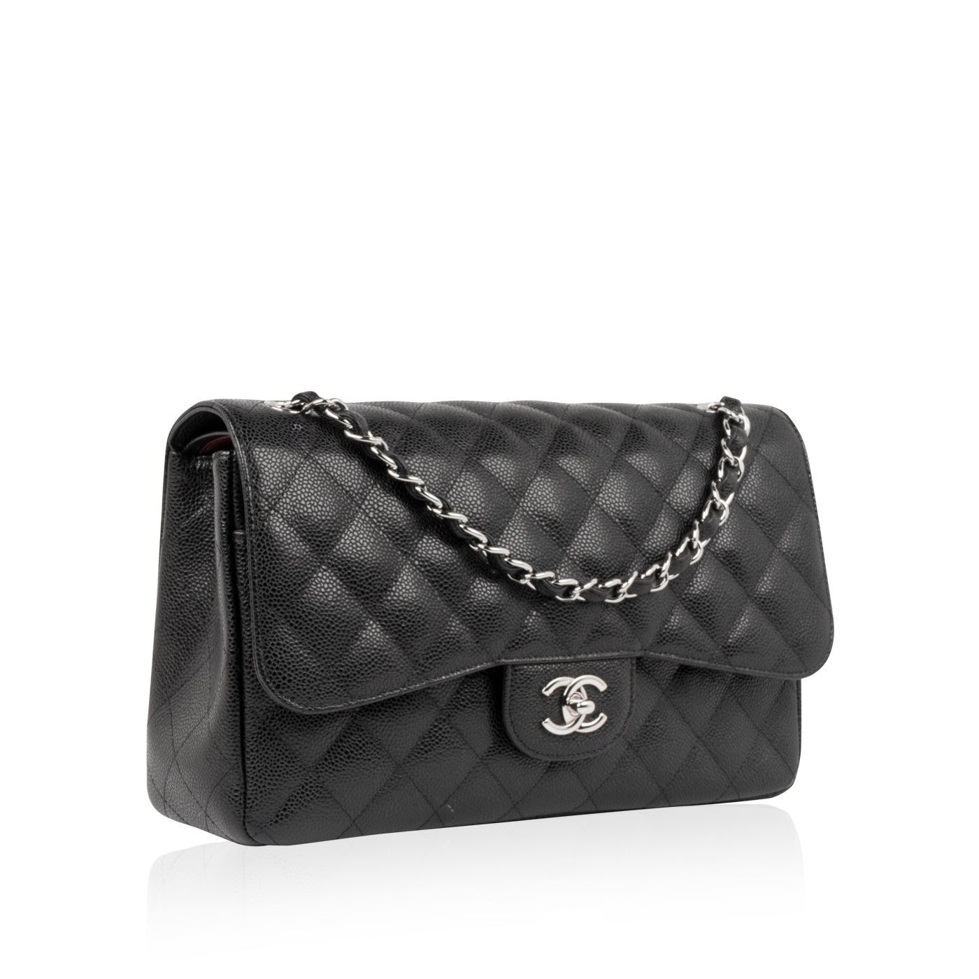 Chanel Classic Flap Bag - Jumbo - SHW