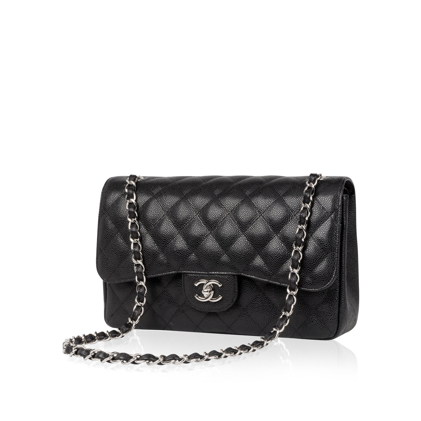Chanel Classic Flap Bag - Jumbo - SHW