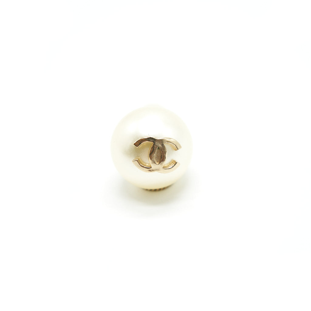 Chanel Pearl Earrings