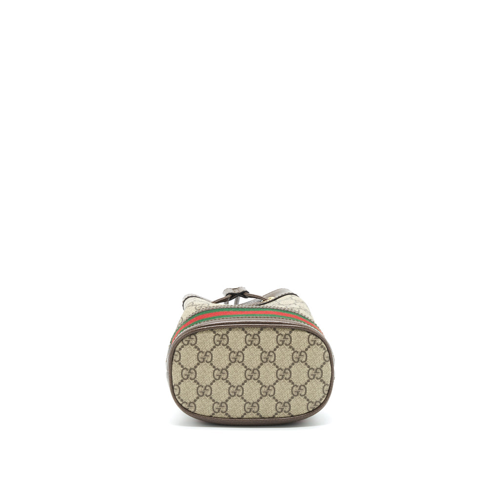 Gucci Ophidia Mini GG Bucket Bag GG Supreme Canvas
