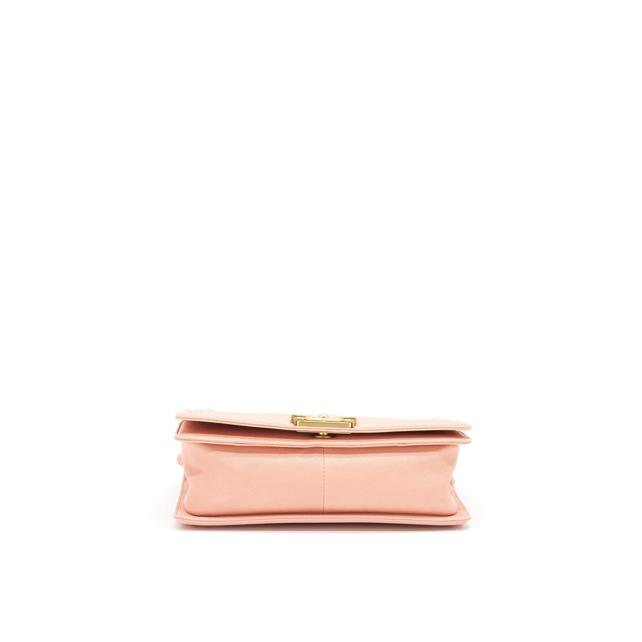 CHANEL MEDIUM BOY CHANEL BAG CAVIAR PINK