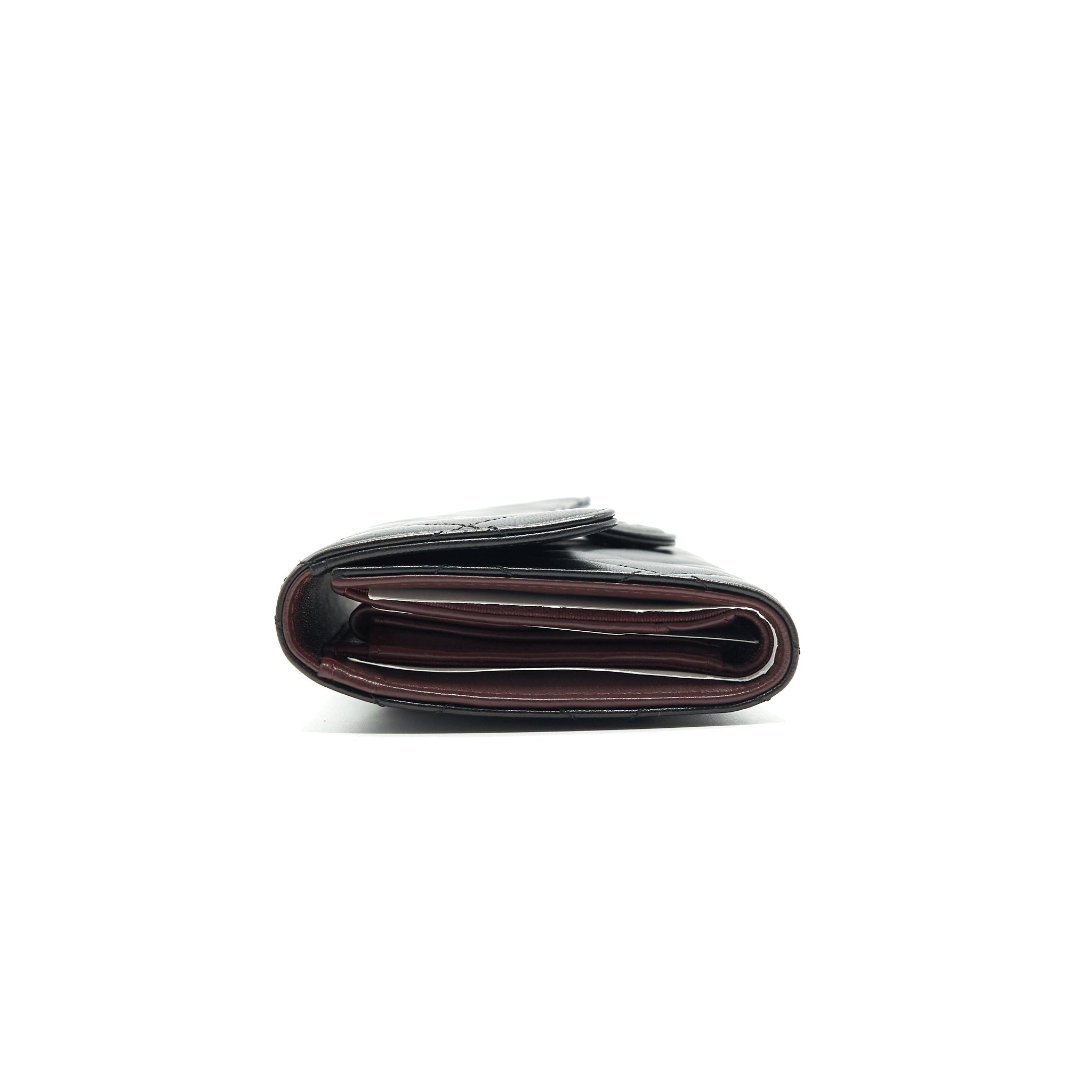 Chanel Classic Flap Wallet Lambskin Black