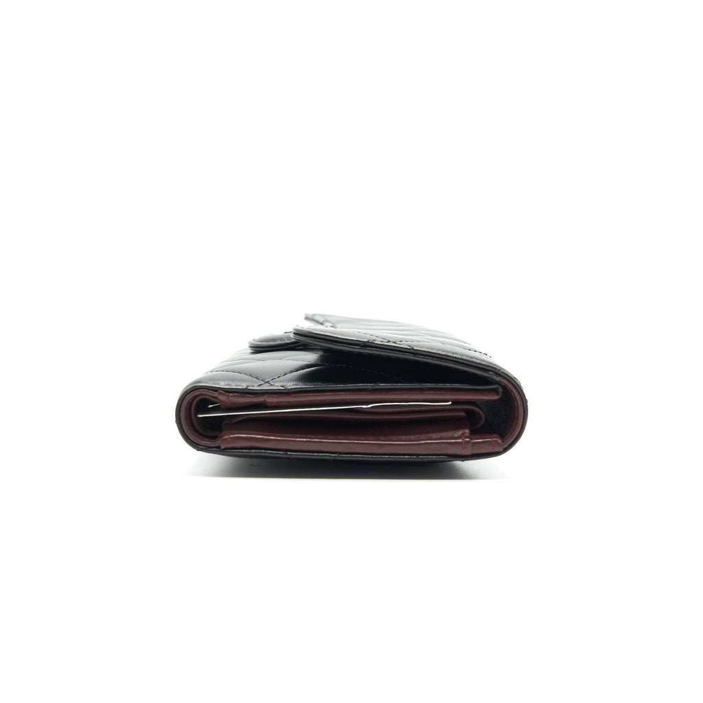 Chanel Classic Flap Wallet Lambskin Black