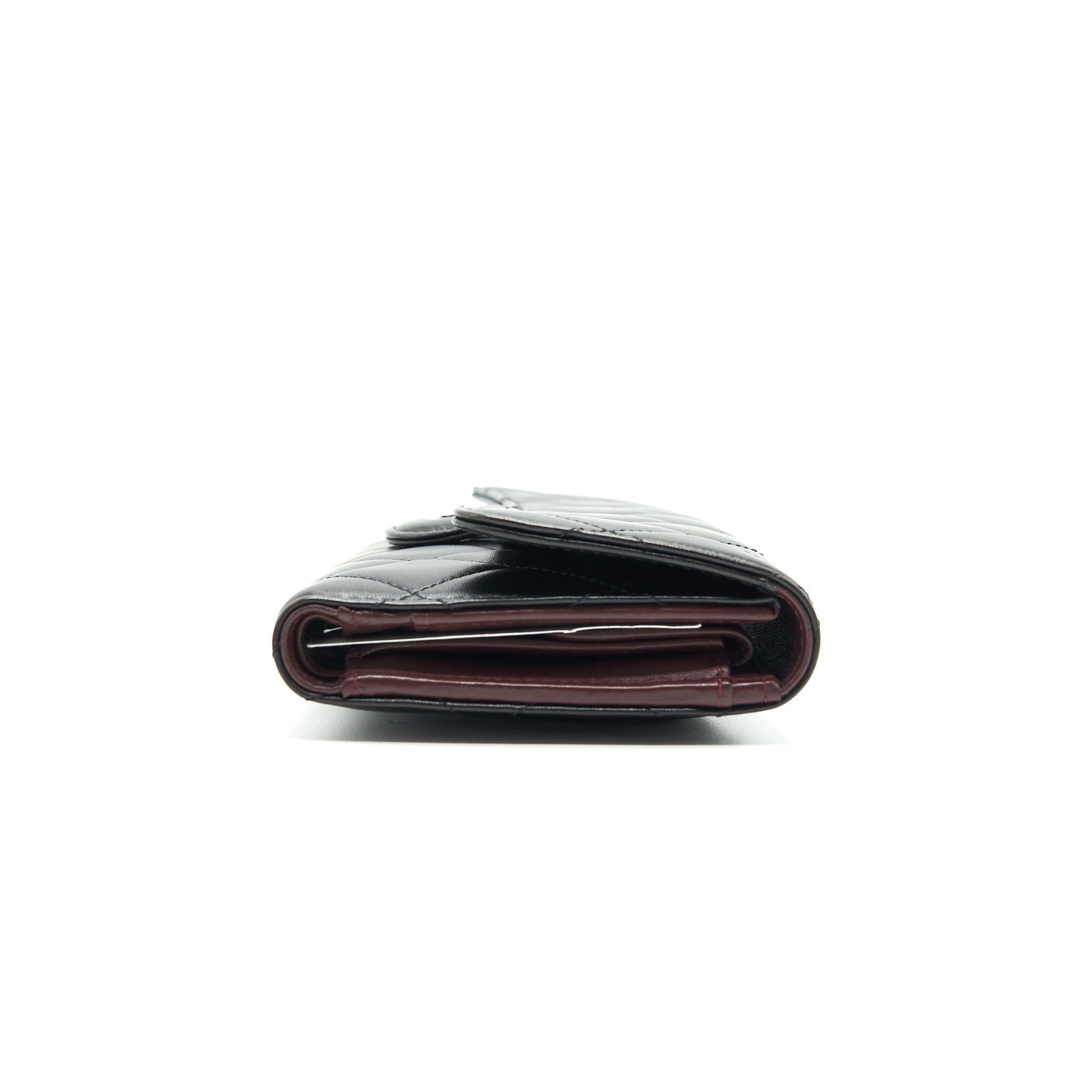Chanel Classic Flap Wallet Lambskin Black