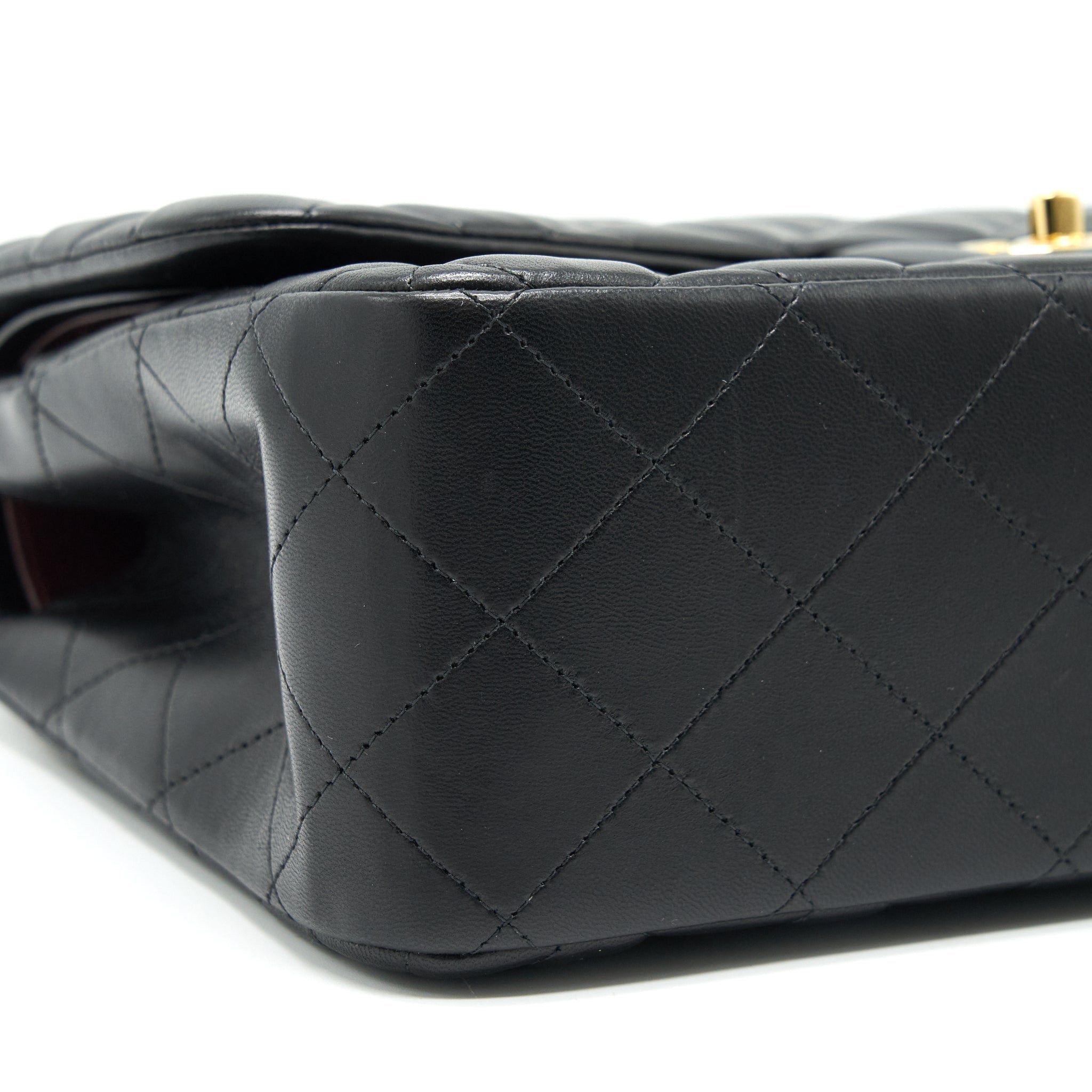 Chanel Classic Double Flap Jumbo Bag Lambskin Black