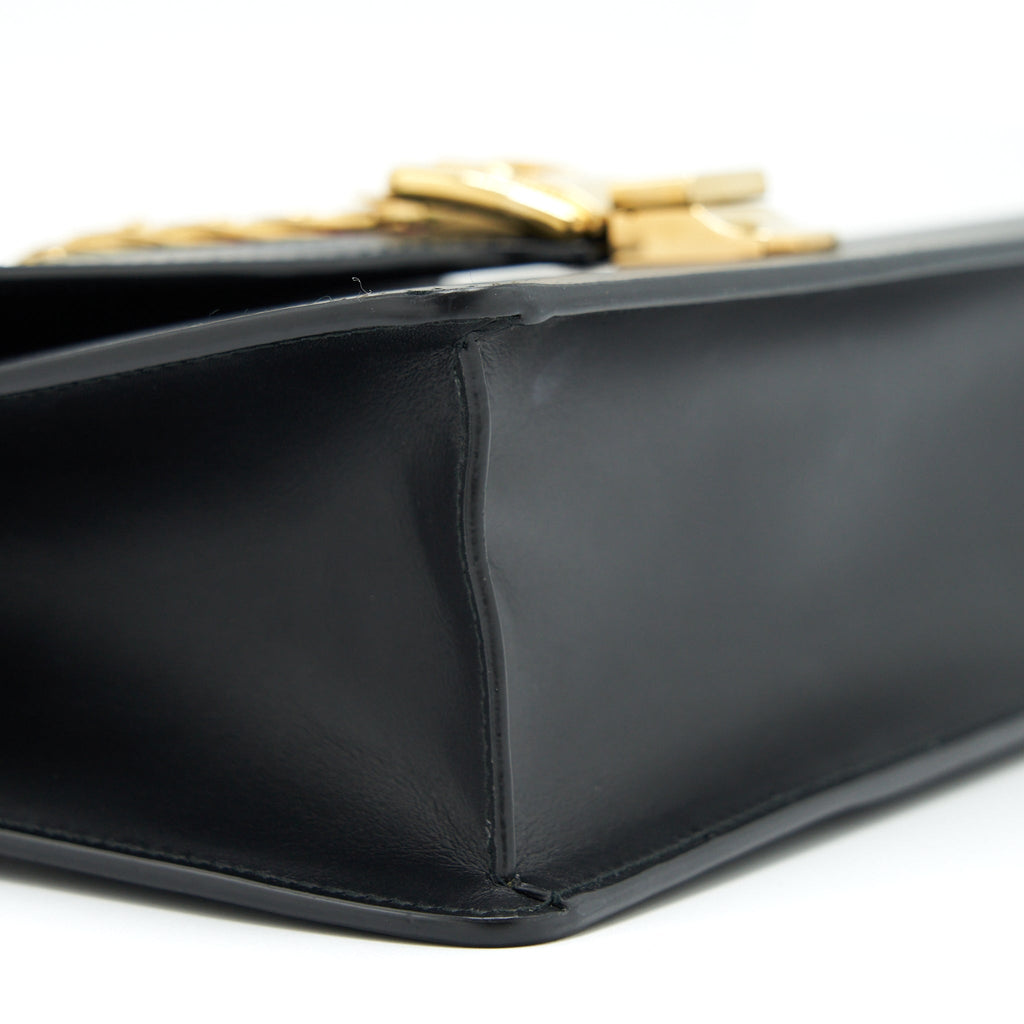Gucci Small Sylvie Shoulder Bag Black