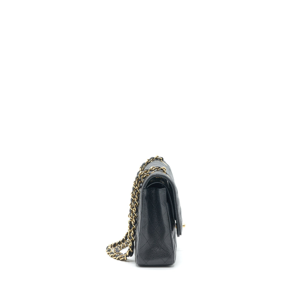 Chanel Classic Double Flap Medium 25cm Caviar Black