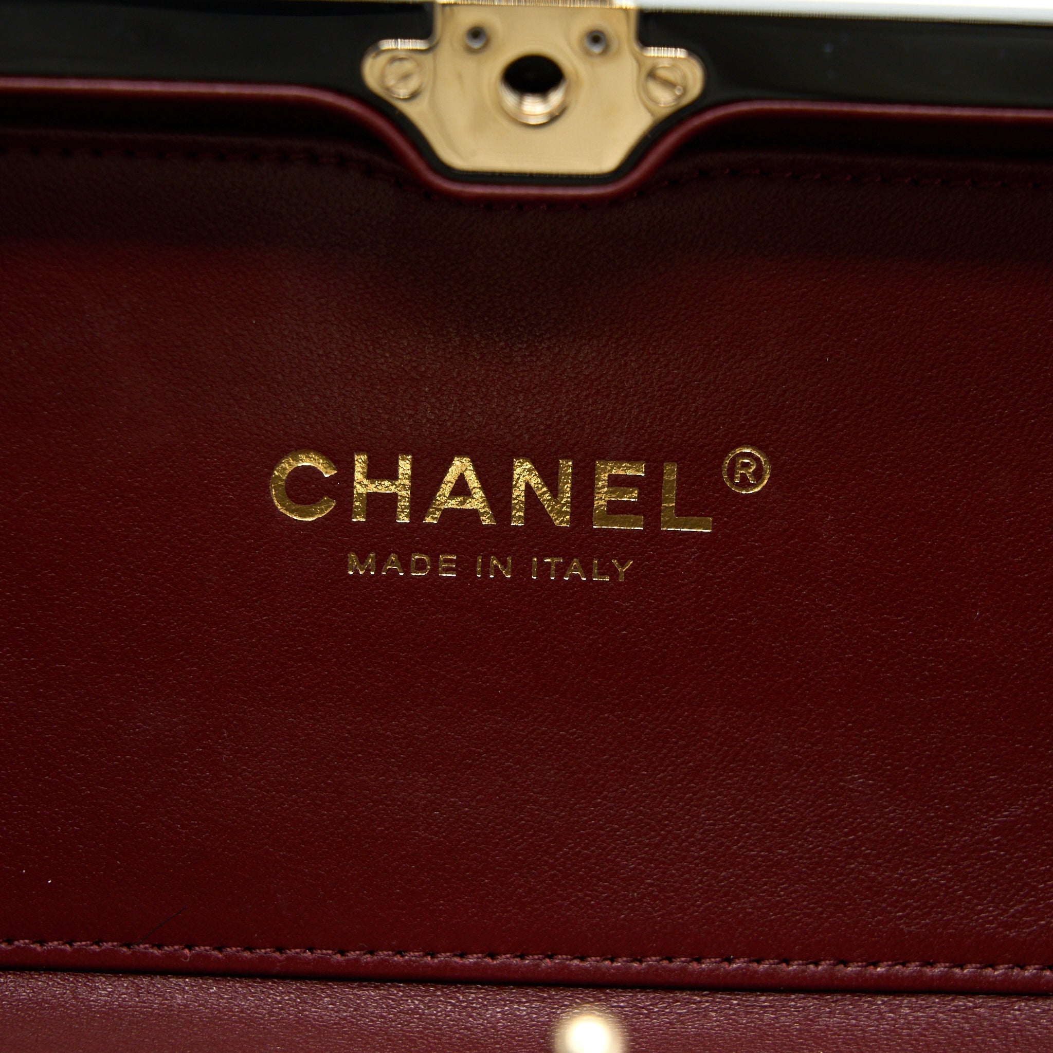 Chanel Votez Coco Evening Clutch with Chain Black L