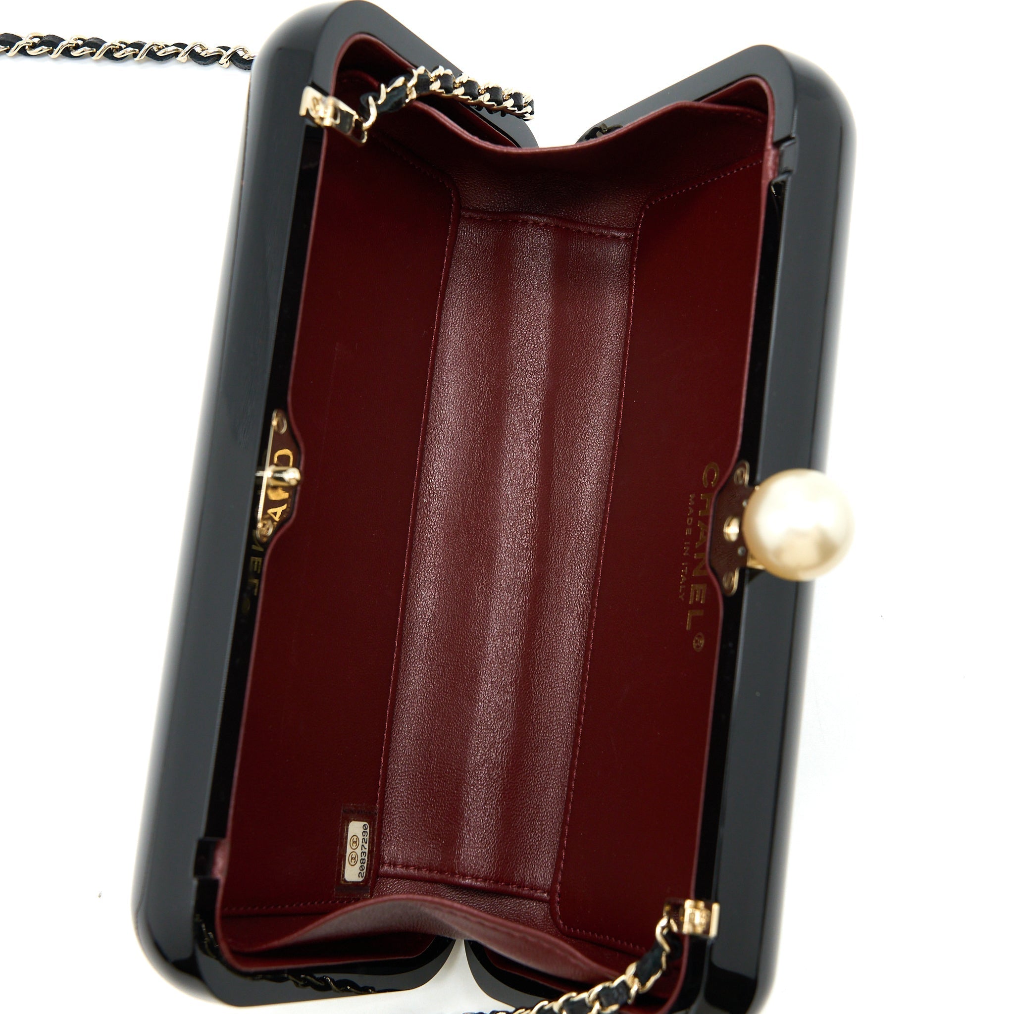 Chanel Votez Coco Evening Clutch with Chain Black L