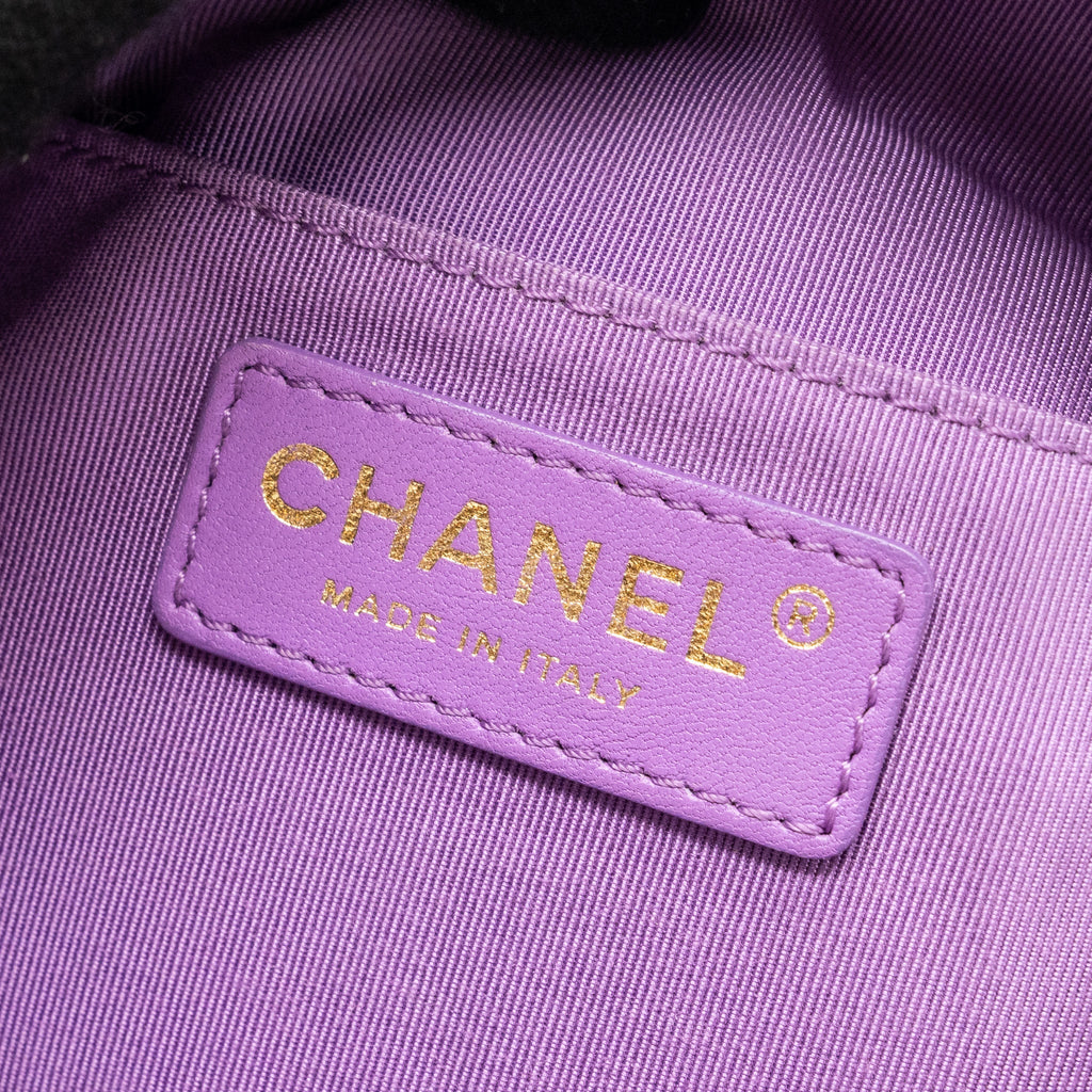 Chanel Belt bag Lambskin Purple L
