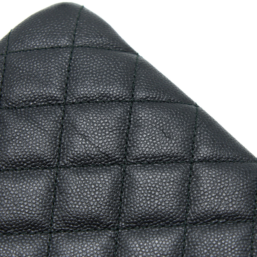 Chanel Boy Clutch Caviar Black