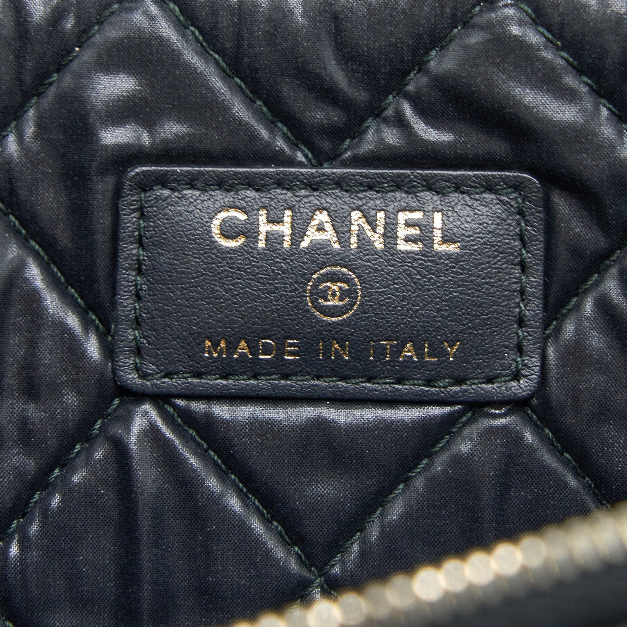 Chanel Boy Clutch Caviar Black