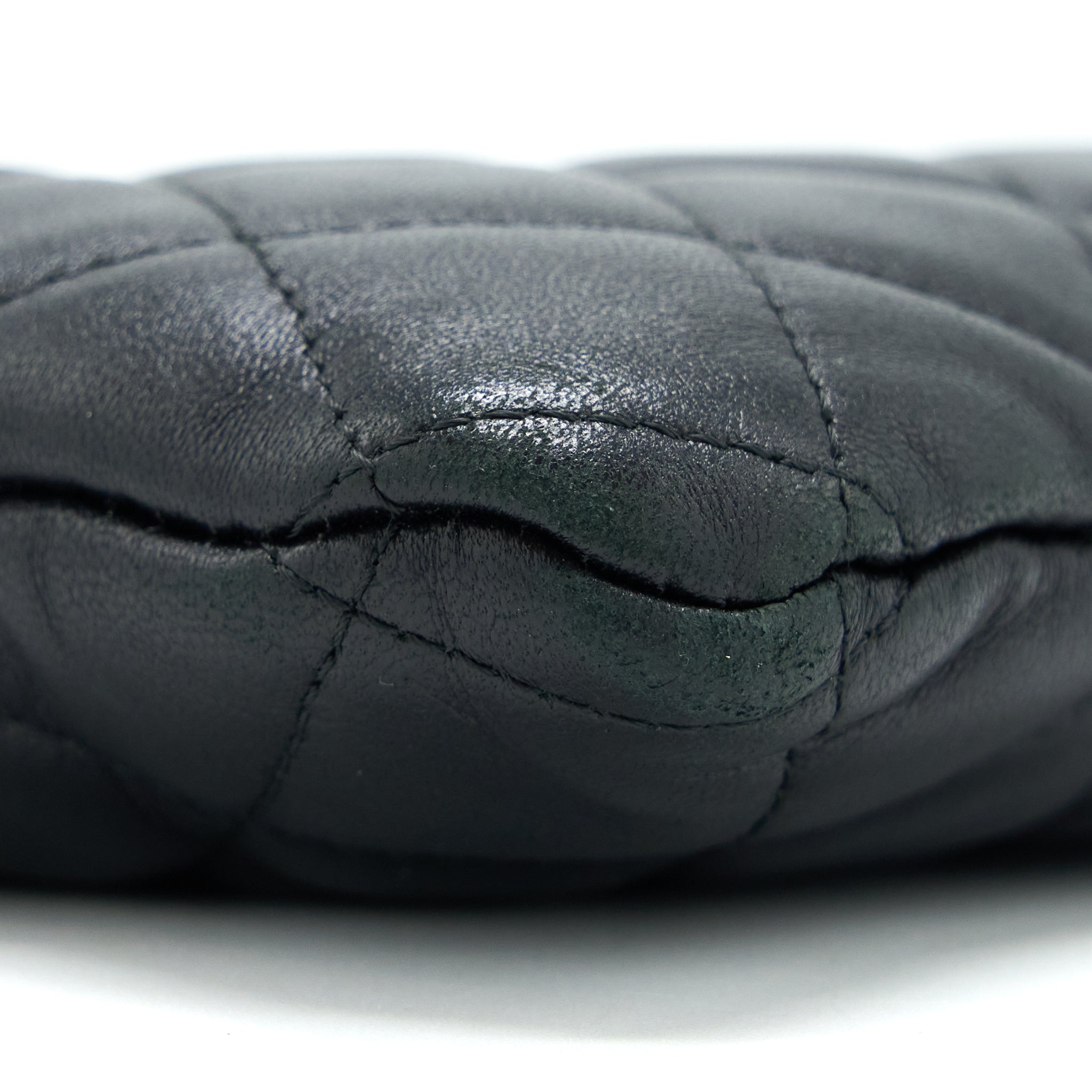 Chanel Boy Clutch Lambskin Black