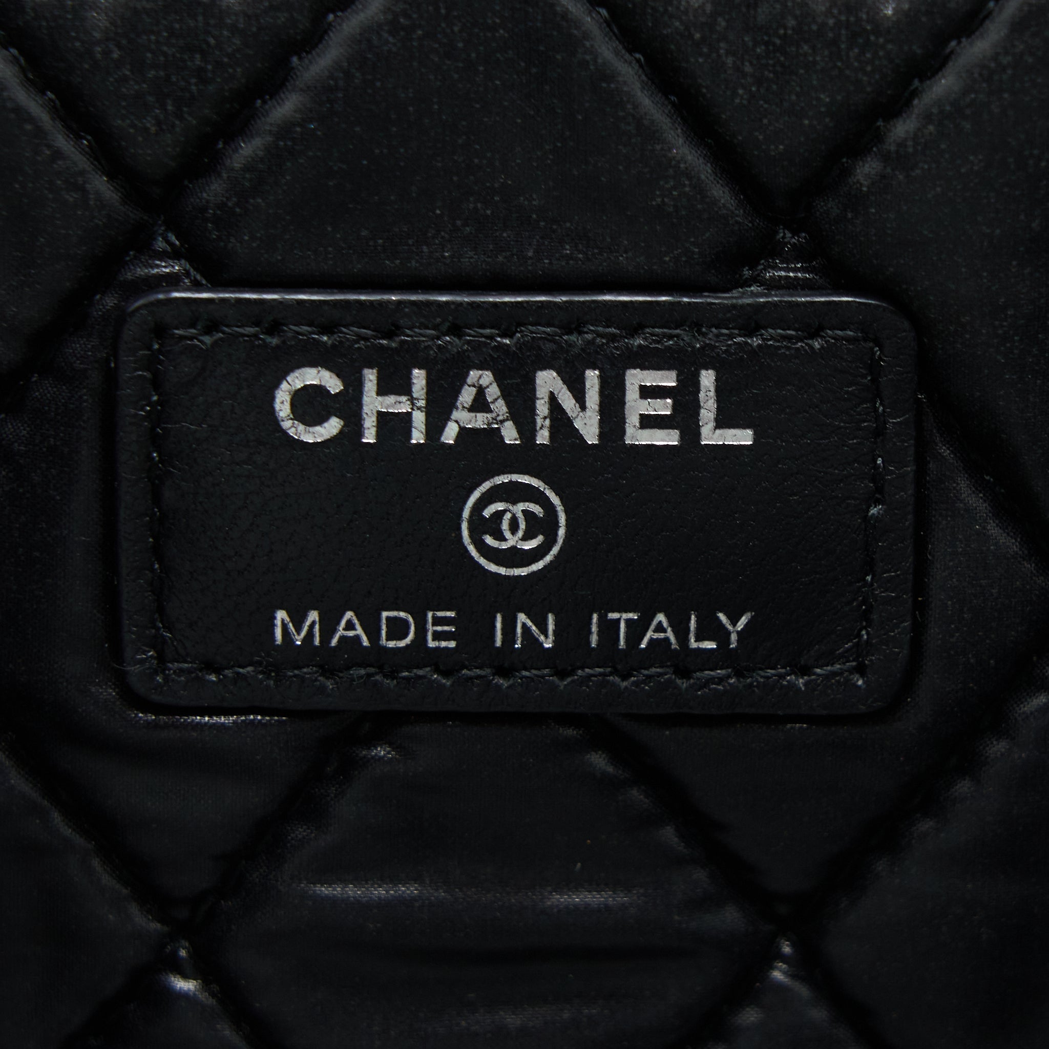 Chanel Boy Clutch Lambskin Black