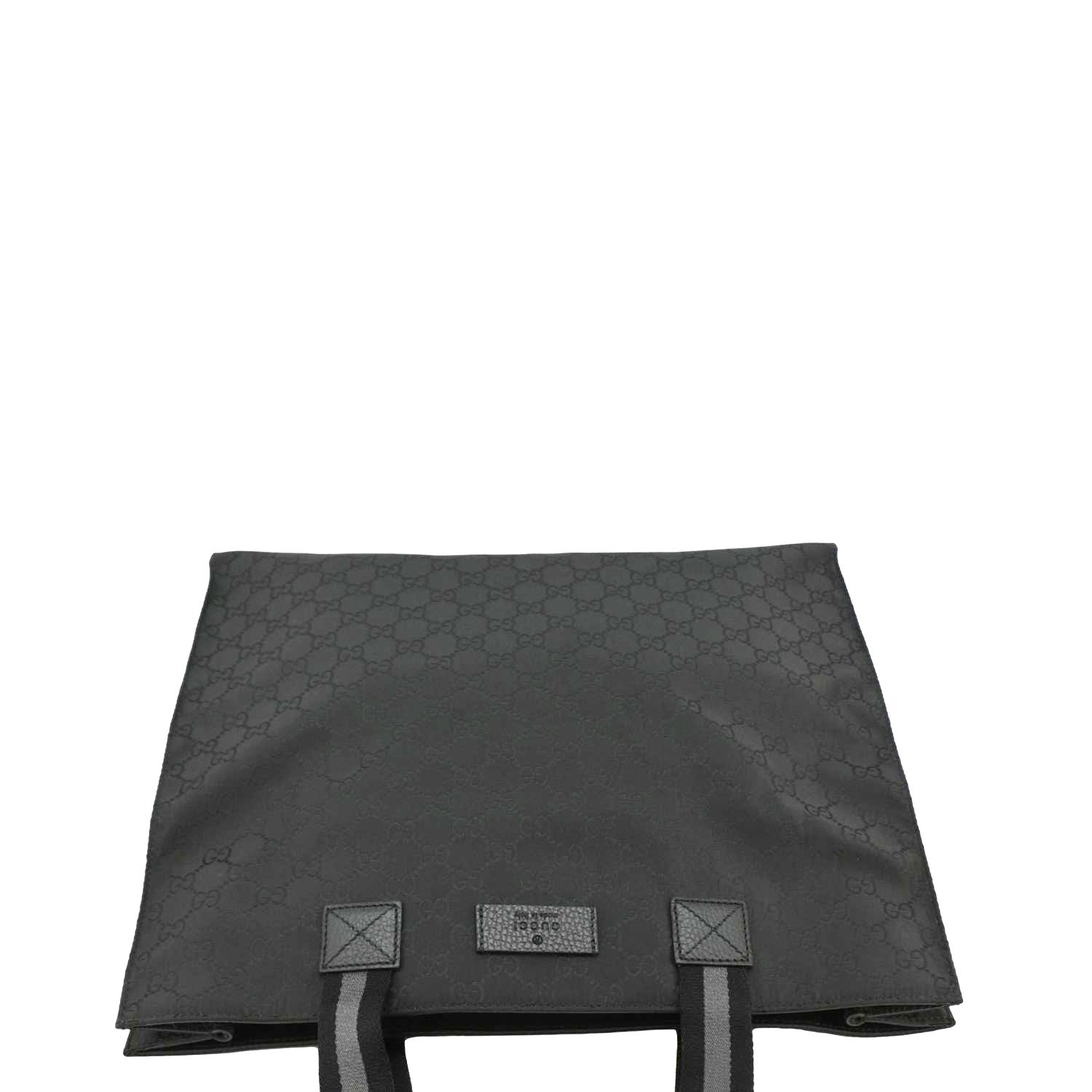 GUCCI GG Supreme Nylon Tote Bag Black 449178