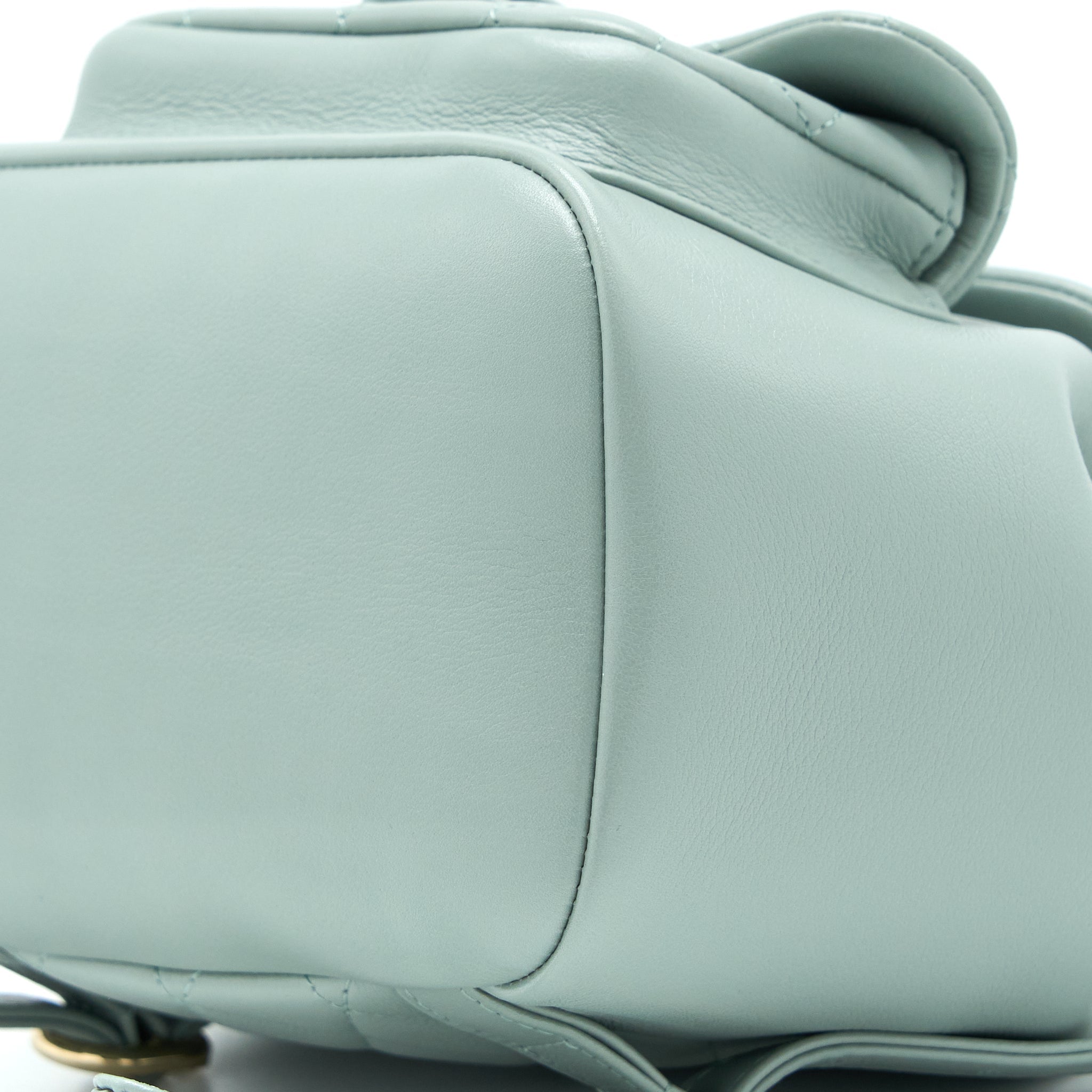 Chanel 23C Duma Mini Backpack Calfskin Light Grey L (Microchip)