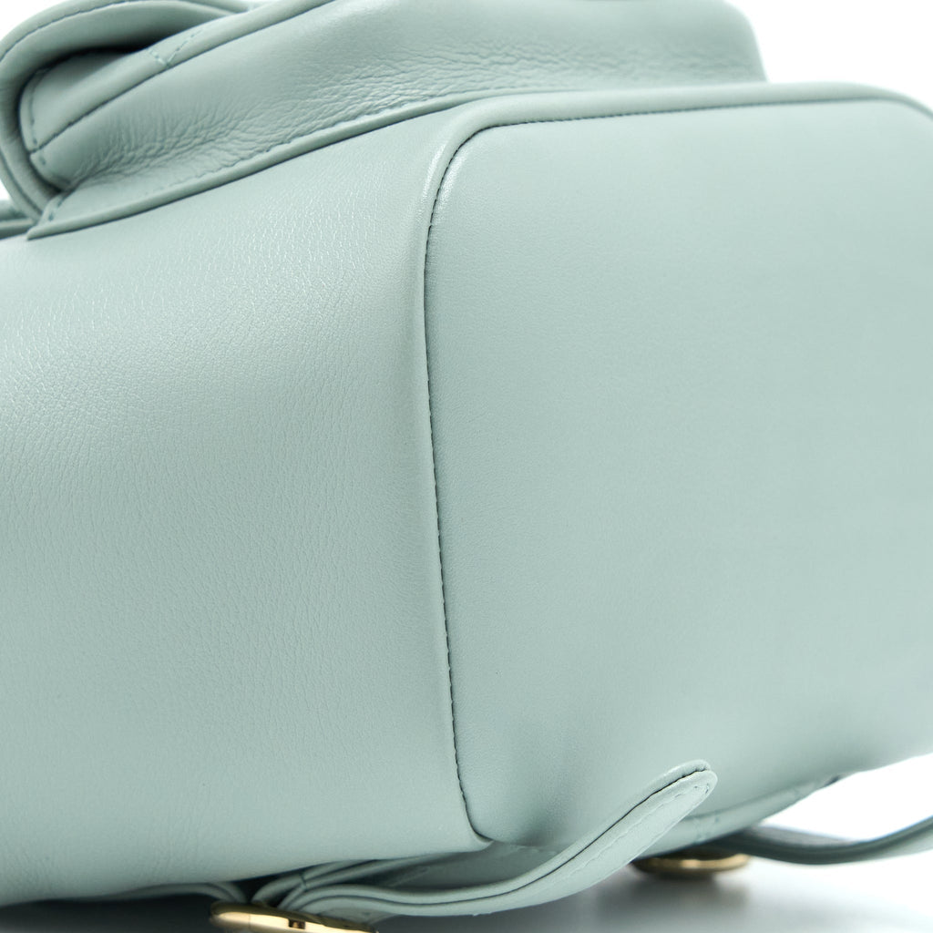 Chanel 23C Duma Mini Backpack Calfskin Light Grey L (Microchip)