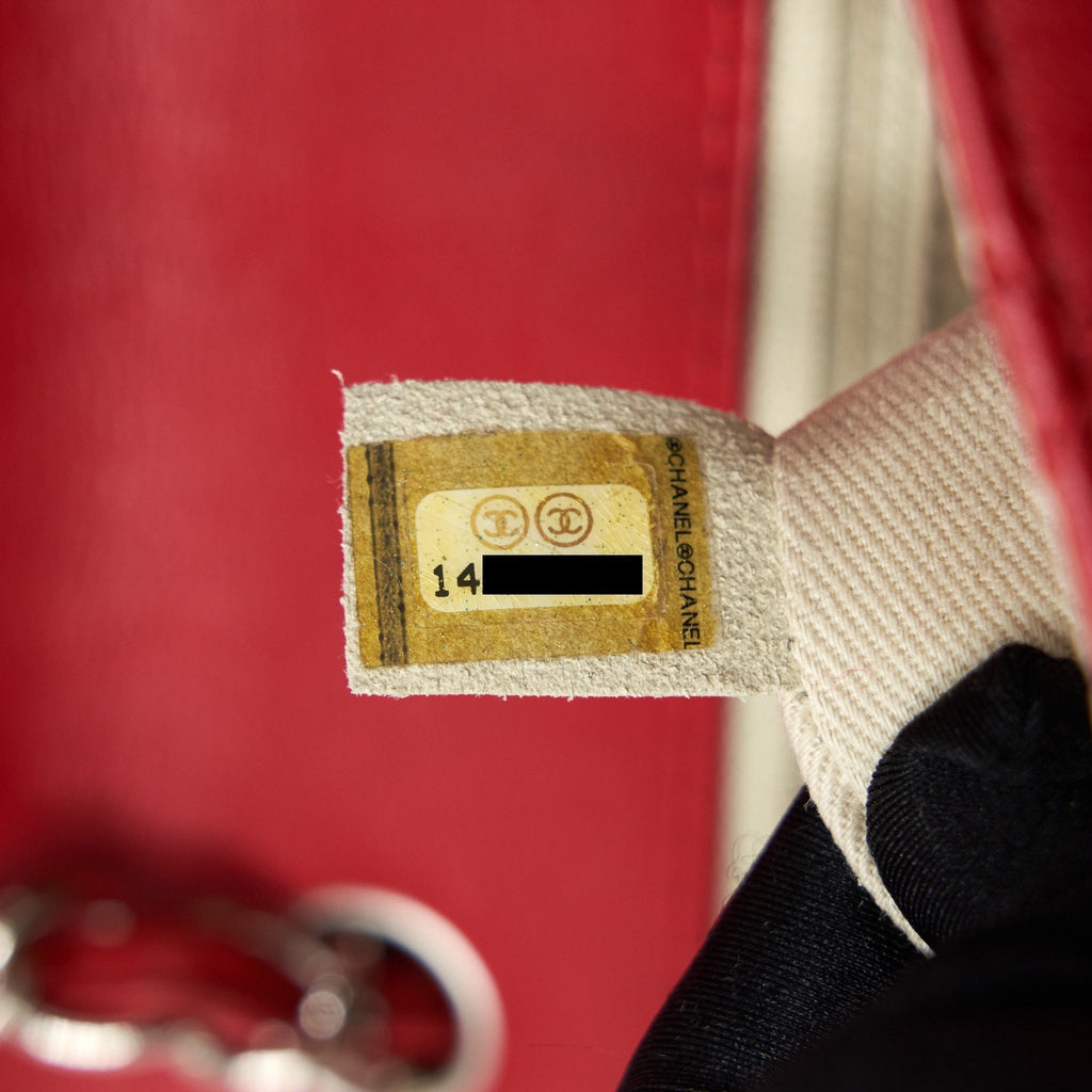 Chanel Quilted Large Flap Leather Bag With Chain Red