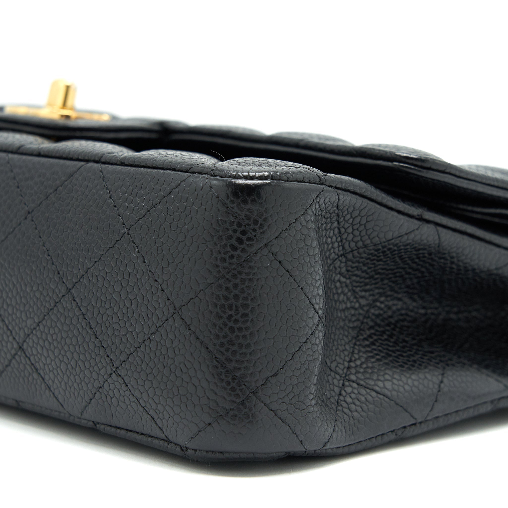 Chanel Classic Double Flap Medium 25cm Caviar Black