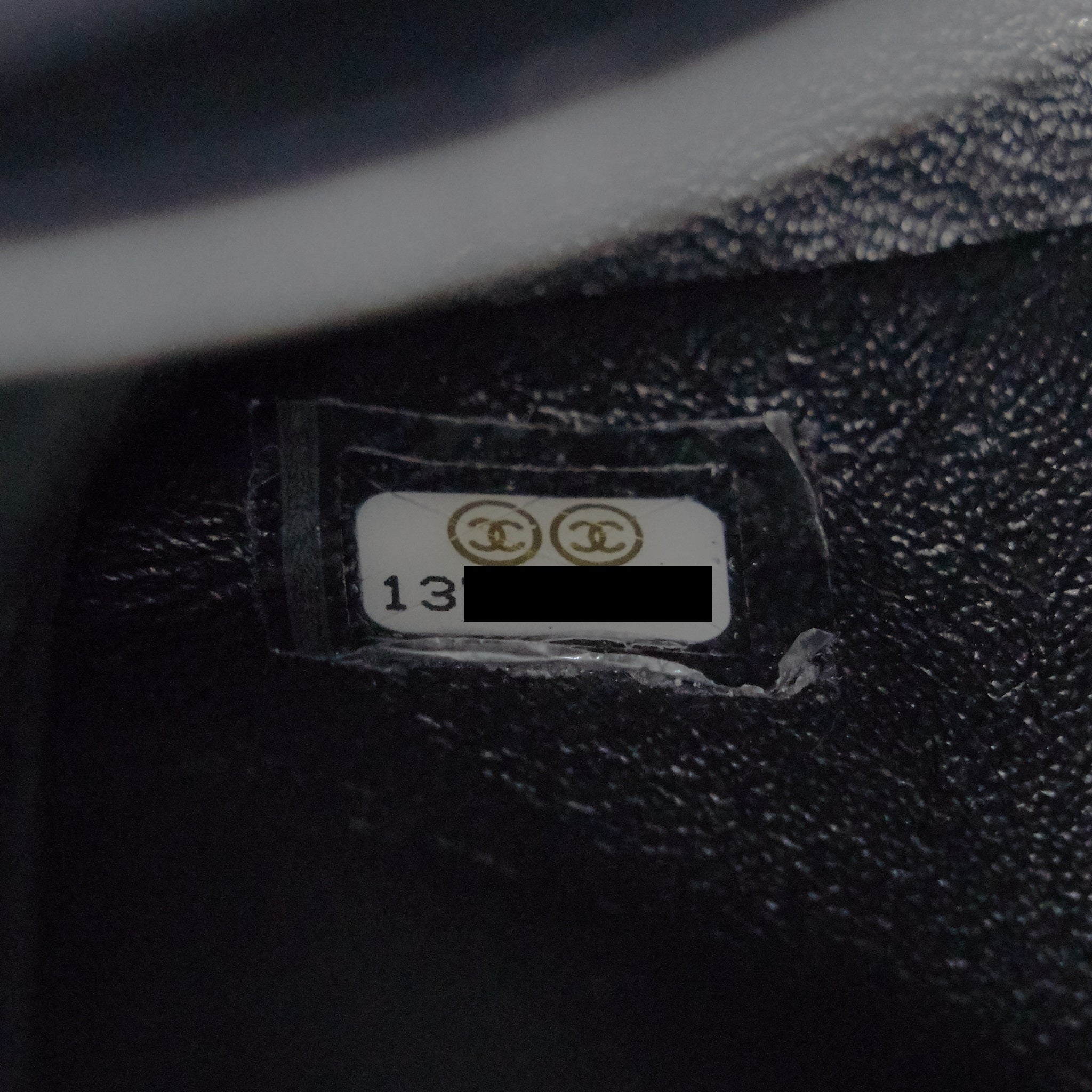 Chanel Classic Double Flap Medium 25cm Caviar Black
