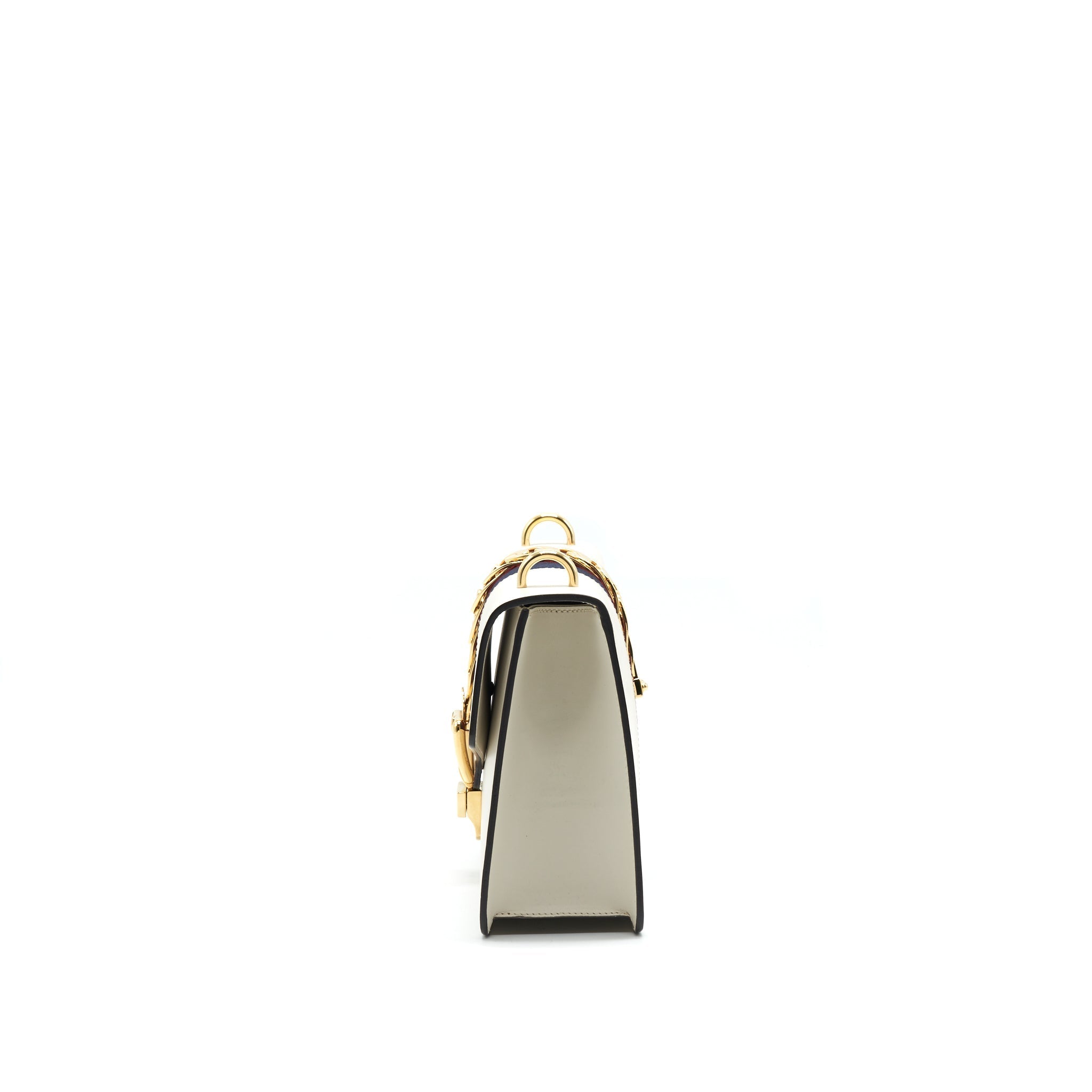 GUCCI SMALL SYLVIE BAG IN WHITE