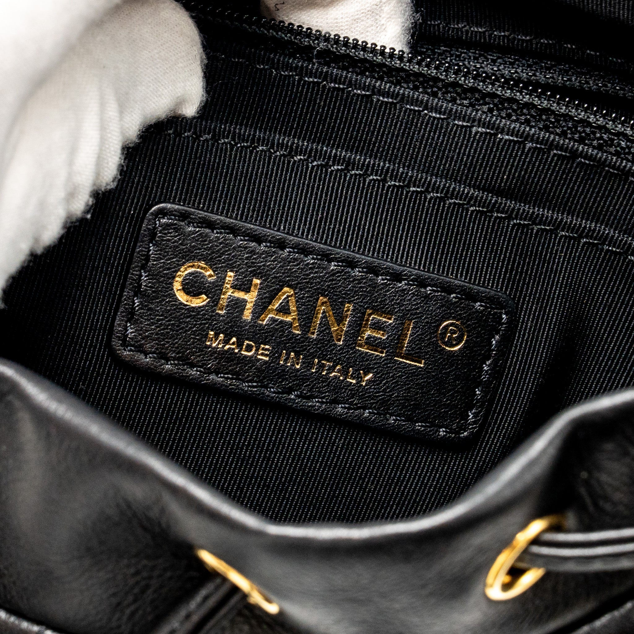 Chanel Urban Spirit Flap Backpack Lambskin Black