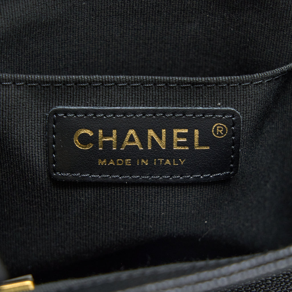 Chanel 23P Triple Pack Backpack Caviar Black L (Microchip)