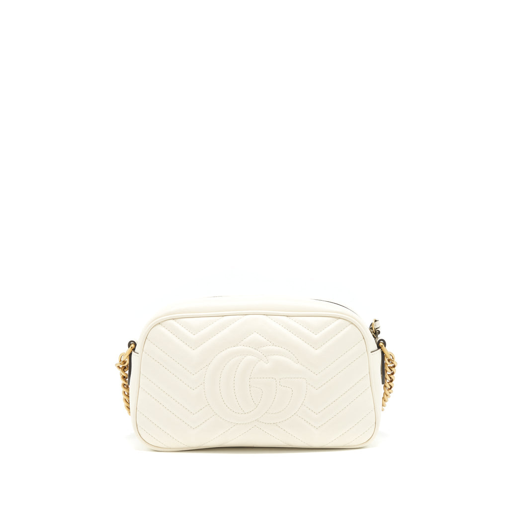 Gucci Marmont Camera Bag White