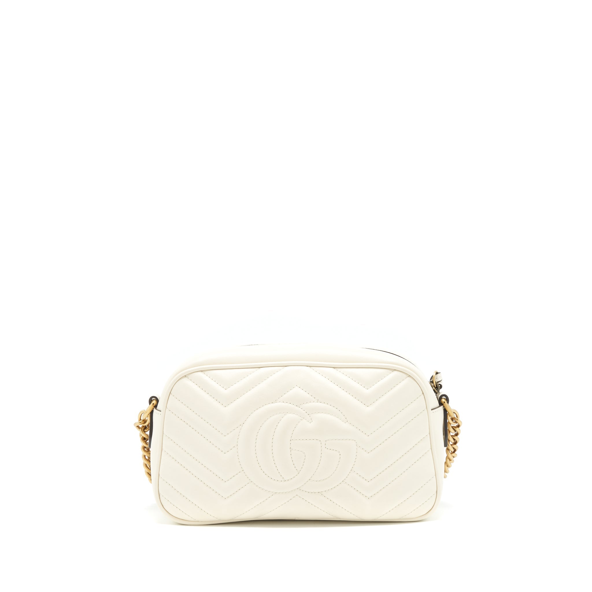 Gucci Marmont Camera Bag White