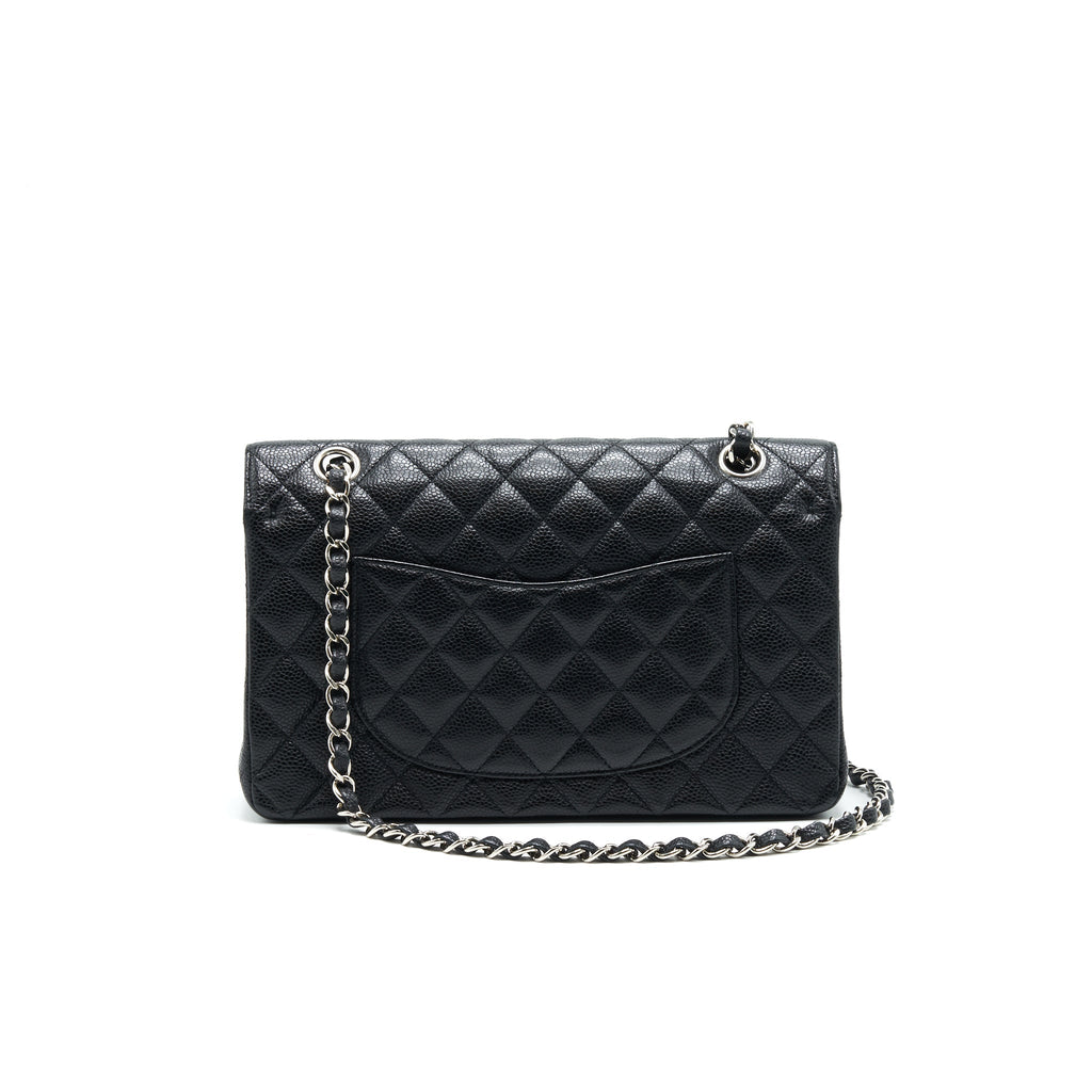 CHANEL MEDIUM CLASSIC DOUBLE FLAP CAVIER