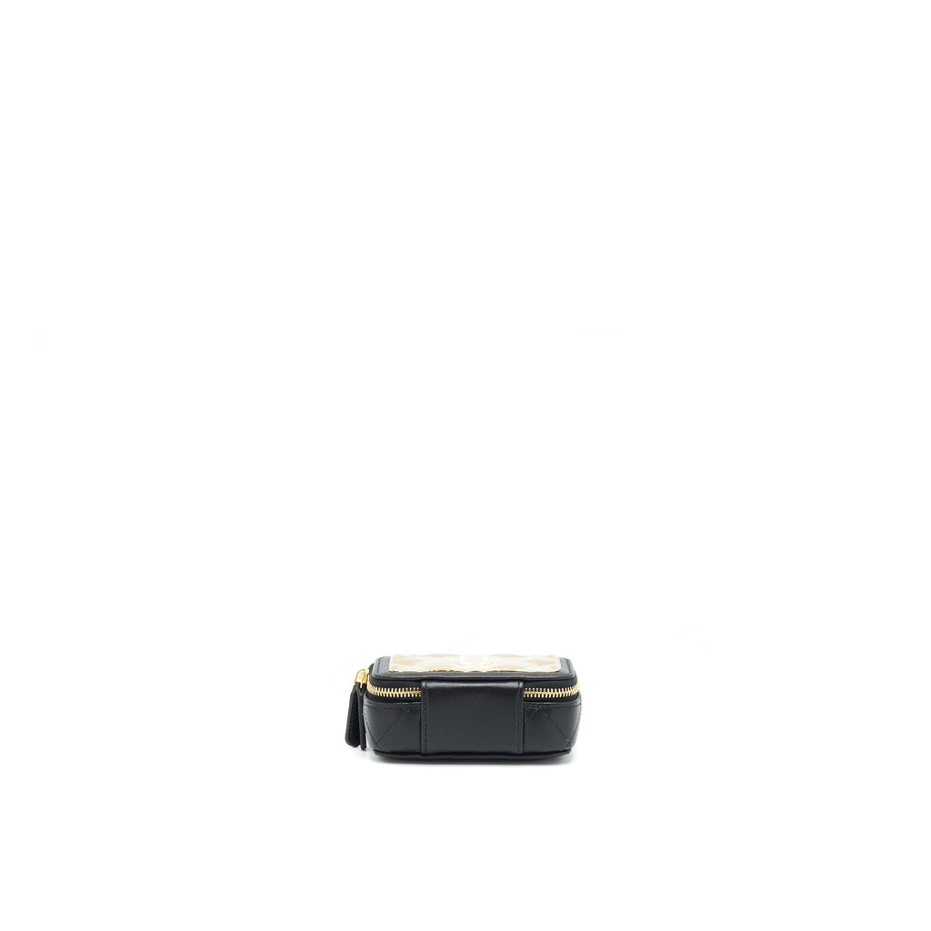 Chanel 21K Mini Clutch With Chain Black