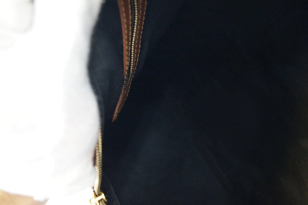 FENDI Bag - Fendi Brown Leather Satchel Handbag