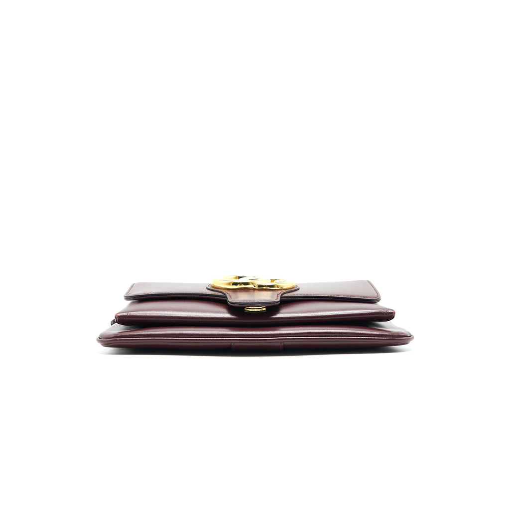 Gucci Arli Small Shoulder Bag Burgundy with