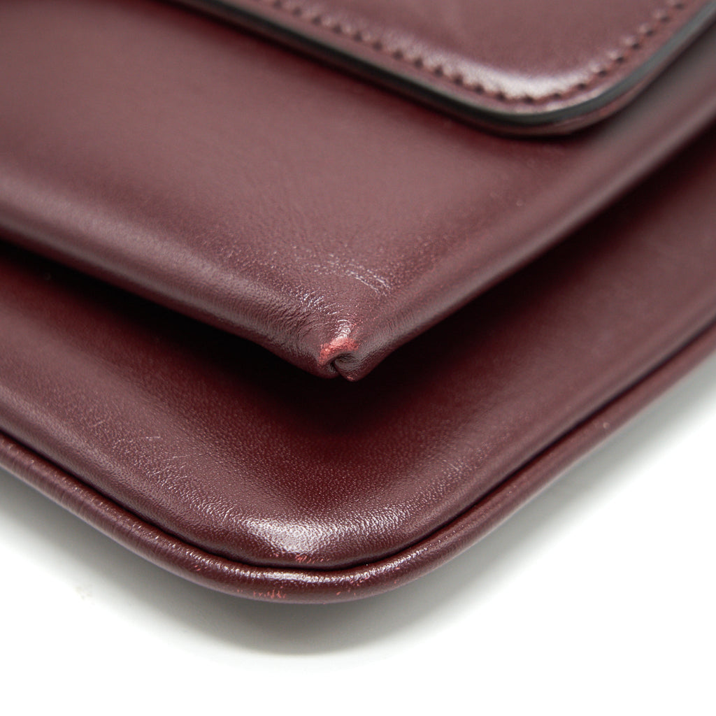 Gucci Arli Small Shoulder Bag Burgundy with