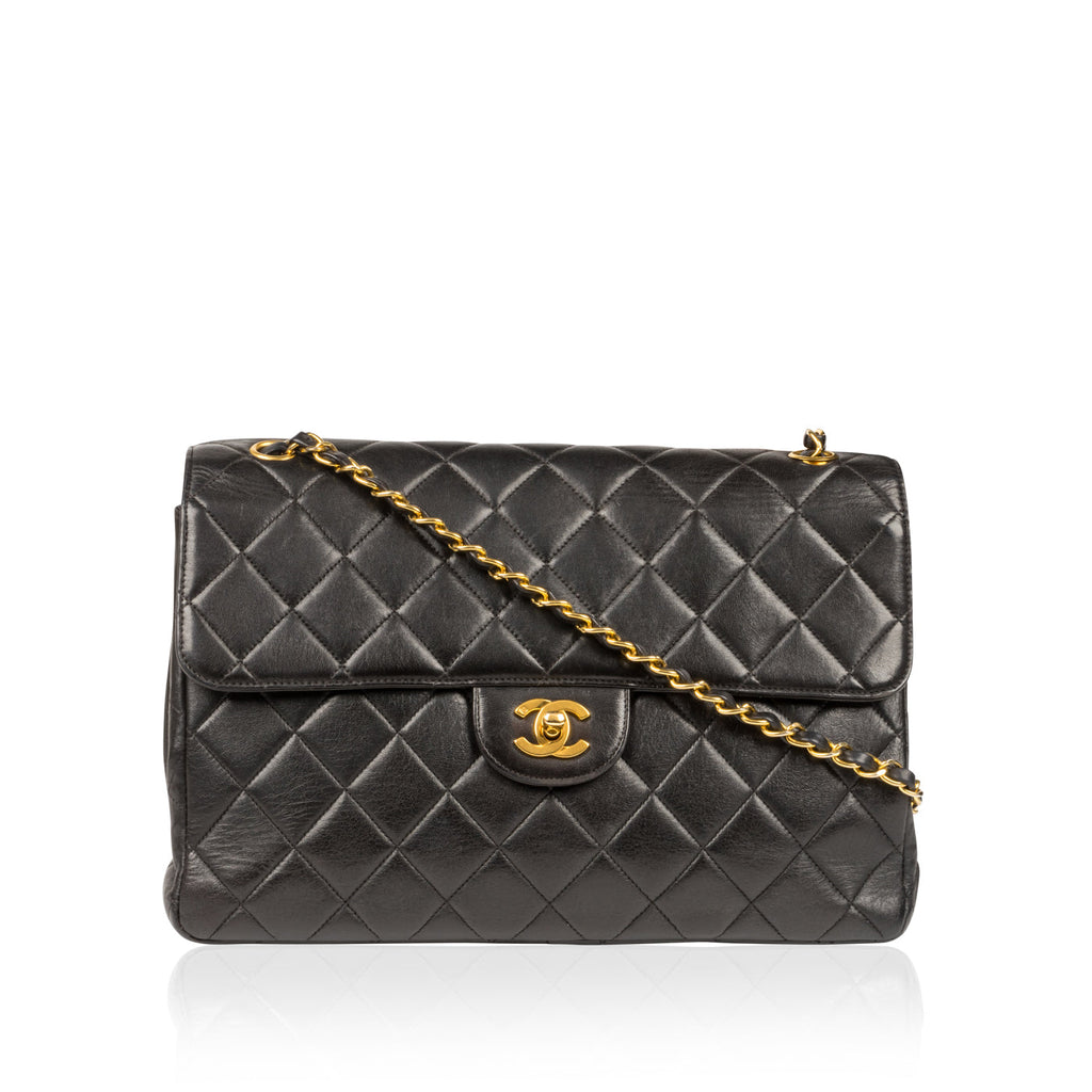 Chanel Double-sided Vintage Jumbo Flap Bag