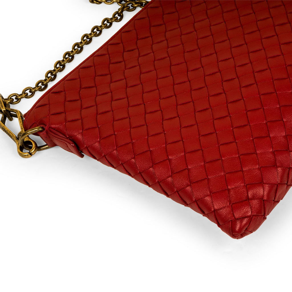 Bottega Veneta Intrecciato Clutch on Chain