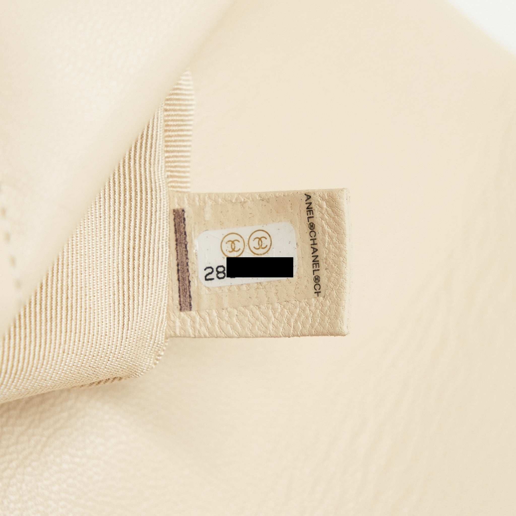 Chanel Small 19 Bag 19K Shiny Goatskin Beige