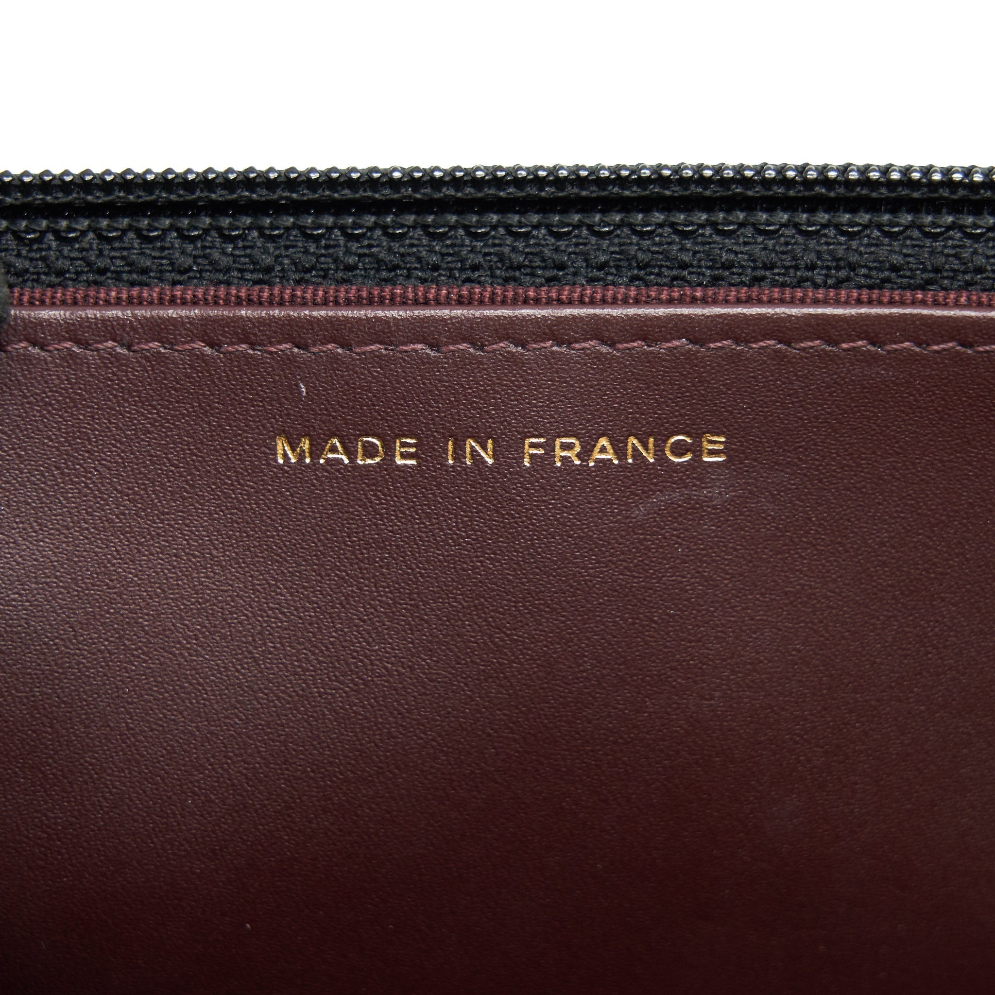 CHANEL WALLET ON CHAIN CAVIER BLACK WITH