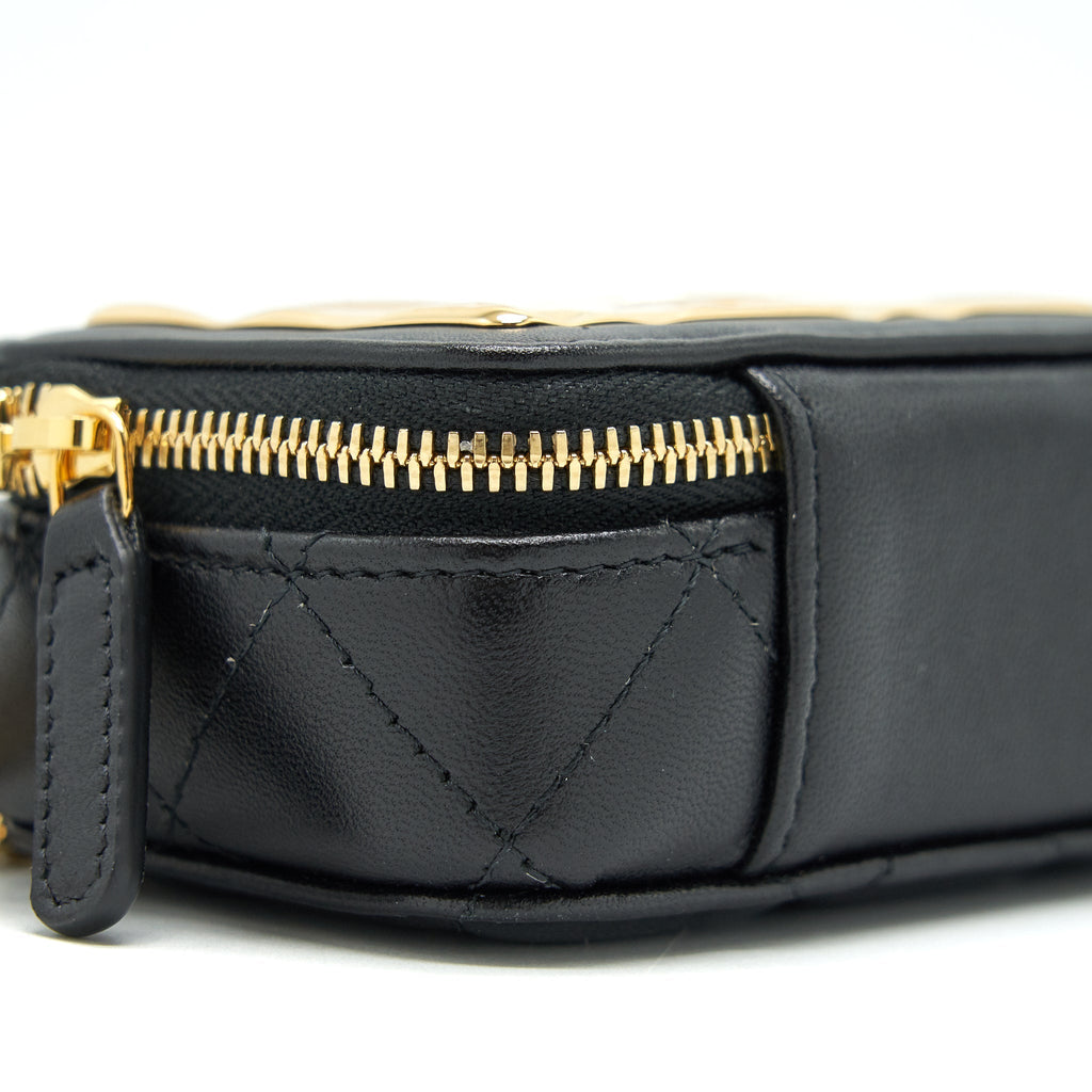 Chanel 21K Mini Clutch With Chain Black